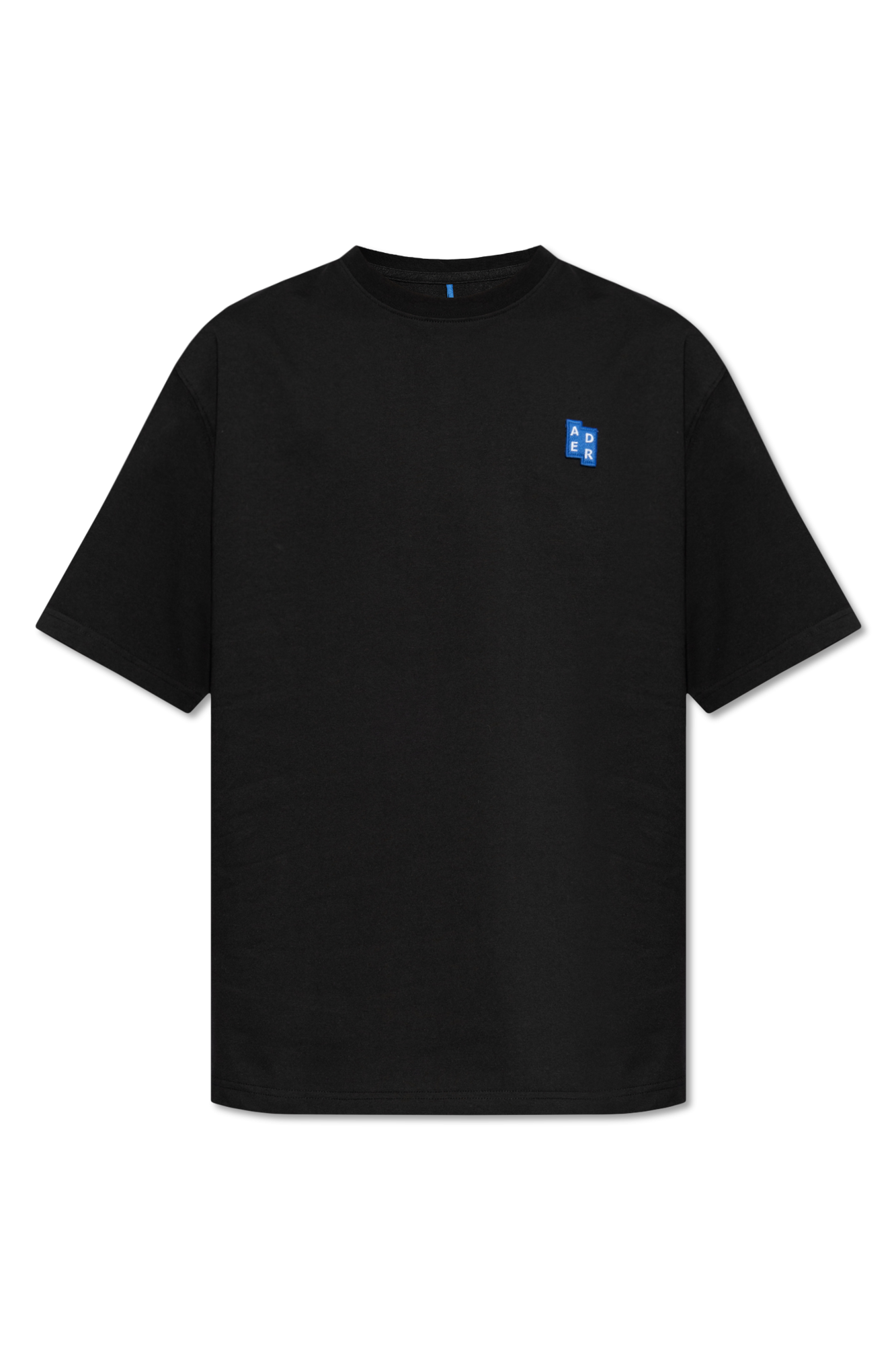 Black Lightweight standing collar half - Criminal Damage T